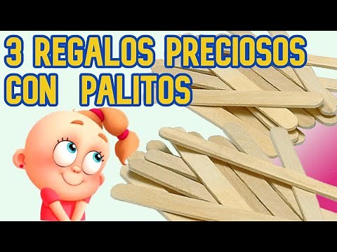 Crafts with popsicle sticks EASY GIFTS Mother's Day wooden popsicle May 10 ♥️ mom