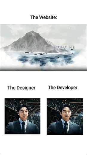 🔥When Designer and Developer are in Perfect Sync! #coding