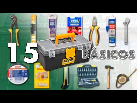 15 TOOLS YOU SHOULD HAVE AT HOME
