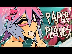 paper planes | original character animation meme