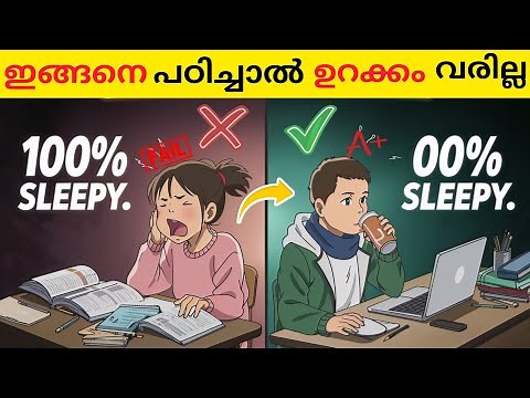 Struggling to stay awake while studying? Here’s how to beat sleepiness and stay focused🧠#StudySmart