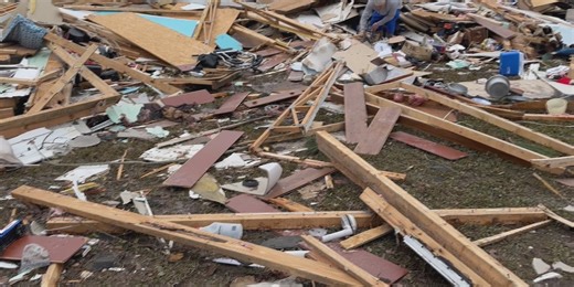 Valdosta family survives direct hit from an EF-2 tornado