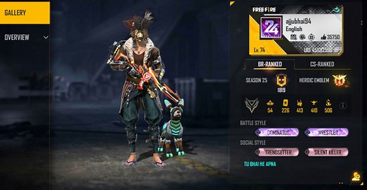 Total Gaming’s Free Fire UID Number, discord link, subscribers and more for 2022 revealed