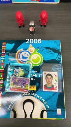 👉 CR7 From 2006 to 2026 🐐🇵🇹 | 20 Years of Panini World Cup Stickers
