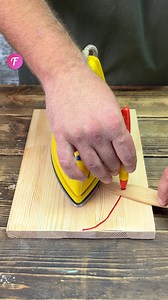 174K views · 218 reactions | DIY Wooden Iron Holder Tutorial | Fabiosa - Live easy | Facebook