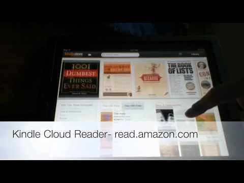 Kindle Cloud Reader for iPad