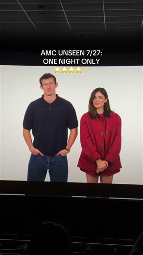 i was SO excited that One Night Only with Callum Turner was the AMC Screen Unseen tonight🤩✨