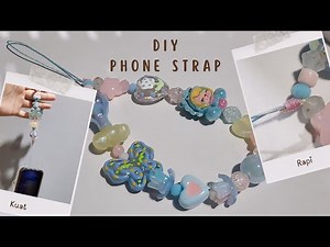 DIY FANCY PHONE STRAP | EASY WAY TO TIE YOUR PHONE STRAP NEATLY AND STRONGLY
