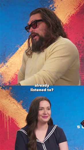 Jason Momoa spills the tea about what he currently has on his “Lobo” playlist! 👀🎧
