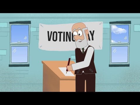 Kanga and Emmy explore compulsory voting and the secret ballot.