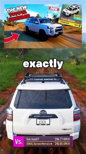 TOYOTA 4RUNNER - Forza Horizon 5 Car Guide #ForzaHorizon #Shorts