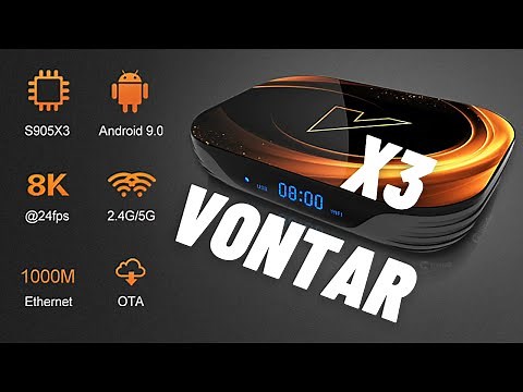 VONTAR X3 Android TV Box Review | Android 9.0, 1000m Ethernet