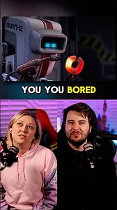 He's stuck! 😱 Pixar's BURN-E reaction!