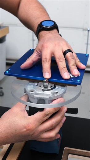 Wood Grain Junkie | Router Tools & Accessories on Instagram: "We are super pumped to be releasing our NEW 7 inch aluminum trim router insert plate very soon! - This one will be part of our TrimFit Pro lineup, which means it'll fit your favorite trim router, and that router specifically. We're starting with DeWalt, Milwaukee, Makita, Ridgid and Ryobi. - Make sure to sign up to our email list to get first dibs and to be notified of release dates. - #woodgrainjunkie #woodworkingtools #routertable #