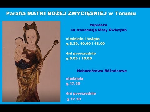 Msza Święta 19.10.2025 g. 10:00