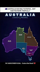🗺️ Australia explained in one map! 🇦🇺 #northaustralia #australis #australiangeographic