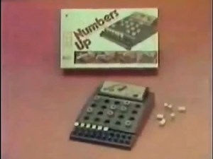 Numbers Up Board Game Commercial (1978)