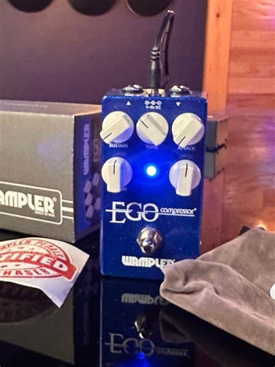 Wampler Ego Compressor V2 (Small Logo) 2010s - Blue | Reverb