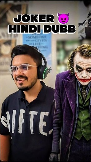 Heath Ledger's Joker in Hindi 🃏 | The Dark Knight Hindi Dub | Voice Acting