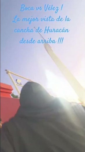 The best view of the Huracán stadium! Boca vs Vélez! August 8, 2026.