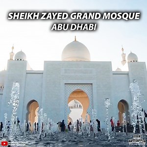 13K views · 540 reactions | Sheikh Zayed Grand Mosque in Abu Dhabi, UAE  Credit: Travel Penguin Wonderliv Travel bit.ly/3MRdXM7 | Be There | Facebook