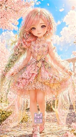 당신의 최애 마법소녀는?(계절ver.) #ai #계절의인화 #aiart #ai그림 #aivideo #doll