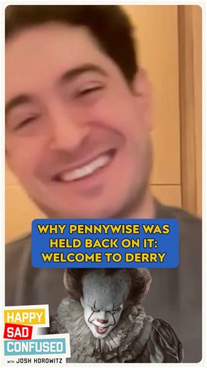 Why they held Pennywise back on IT: WELCOME TO DERRY | Josh Horowitz