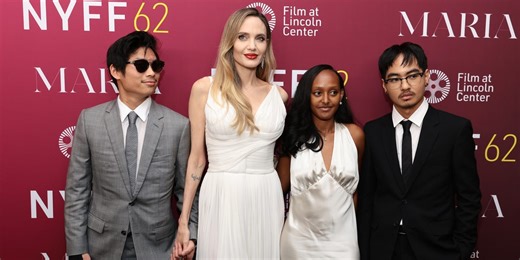 Angelina Jolie Just Took To The Red Carpet With Her Son Knox