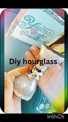#diy hourglass ⏳ #yume craft creation's