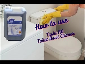 How to use Taski R6 Toilet Bowl Cleaner
