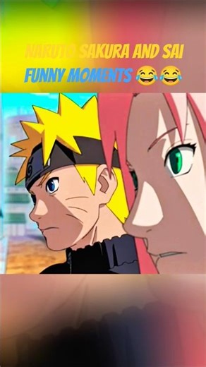 Naruto aur Sakura Sai ke upar gussa 😤🔥 | Funny Anime Moment 😂 #shorts