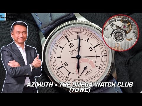 Azimuth × The Omega Watch Club (TOWC) is a rare and hard to find item.