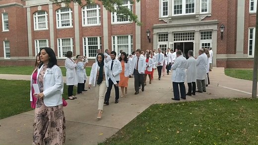 ATSU-Kirksville College of Osteopathic Medicine's class of 2026 students received their white coats Saturday in Kirksville, Missouri, and spoke about what led them to choose the home of osteopathic medicine to pursue their medical education. #ATSUPride | A.T. Still University