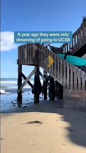 First years starting off at #UCSB. This is your sign to apply! #CollegeApplication #CollegeLife