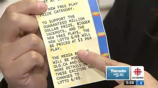 Lottery price increase