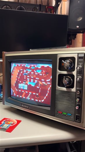 Sony KV-1214 12" CRT Repaired! Testing w/ SNES + RF