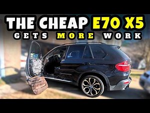BMW X5 (E70) Door Card replacement | another important improvement