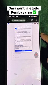 24K views · 521 reactions | Cara ganti metode pembayaran ✅ #fbproo #fyp #reel #edukasi #tutorial #akunpembayaran #viralreelsシ | Didahjunaedi | Facebook