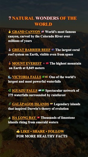 Incredible Natural Wonders You Can Actually Visit #usa #canada #foryou #uk