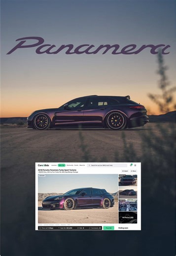 Porsche’s 550hp station wagon 😤 #porsche #panamera #porschepanamera #stationwagon #carsoftiktok