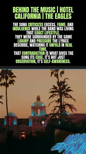 Behind The Music | Hotel California | The Eagles
