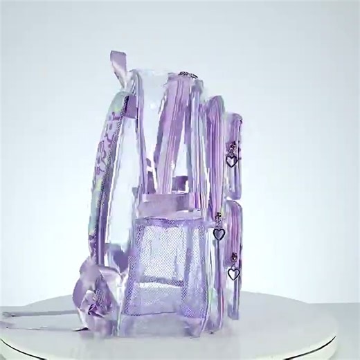 Introducing the All-New PVC Clear Backpack | KaliBag #factory #clearbag #bag