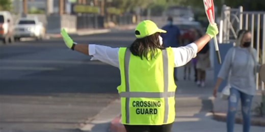 Crosswalk changes coming outside some CCSD schools