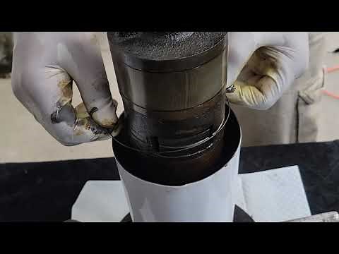 Antique Koken Barber Chair Repair - Lock Placement