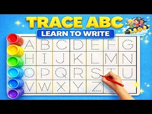 Alphabet Tracing A to Z | Learn to Write ABC Letters | Kids Tracing Practice #ABCSongs #LearnABC