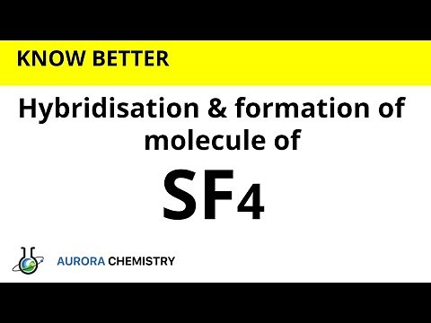 Hybridisation of SF4|| sp3d hybridisation || Formation of SF4 molecule