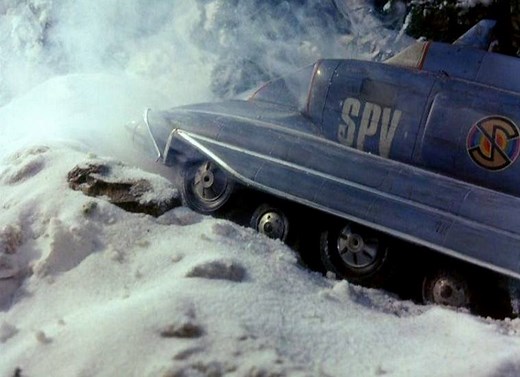 The SPV in action. #captainscarlet #spectrum #sfx #scifi #spv | Captain Scarlet and the Mysterons
