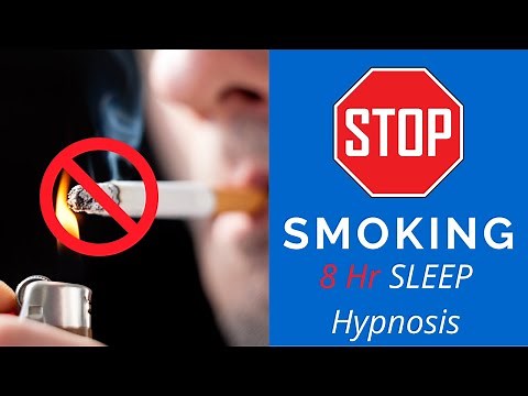 Stop Smoking Permanently / Sleep Hypnosis / 8 Hr Subliminal