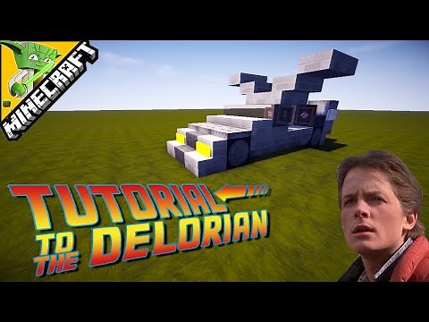 Back to the Future DeLorean - Minecraft Tutorial