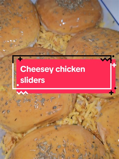 Cheesy Chicken Sliders Recipe
